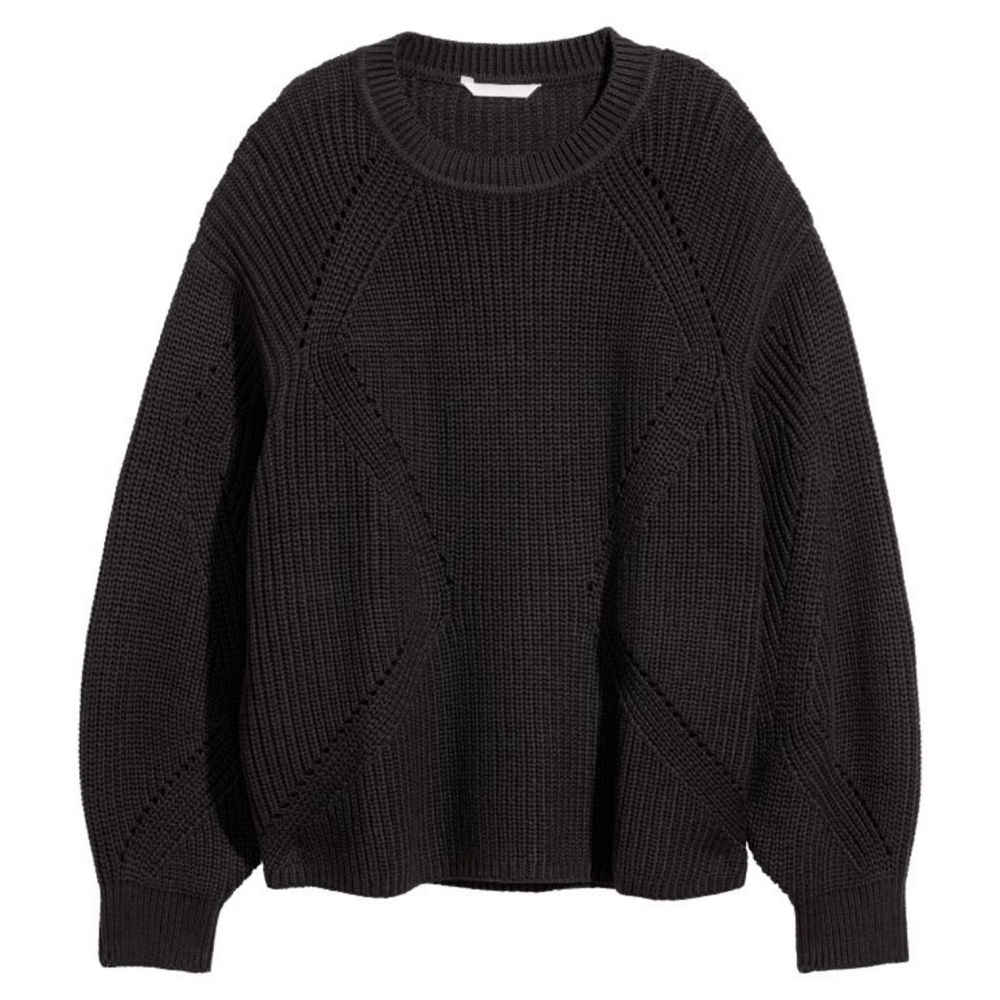 H&M chunky knit sweater XS